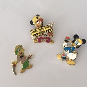 3 Limited Edition Disney Pins